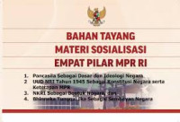 Image of BAHAN TAYANG MATERI SOSIALISASI EMPAT PILAR MPR RI