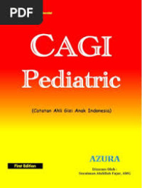 Image of E-Book CAGI Pediatric First Edition