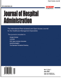 Image of Journal of Hospital Administration